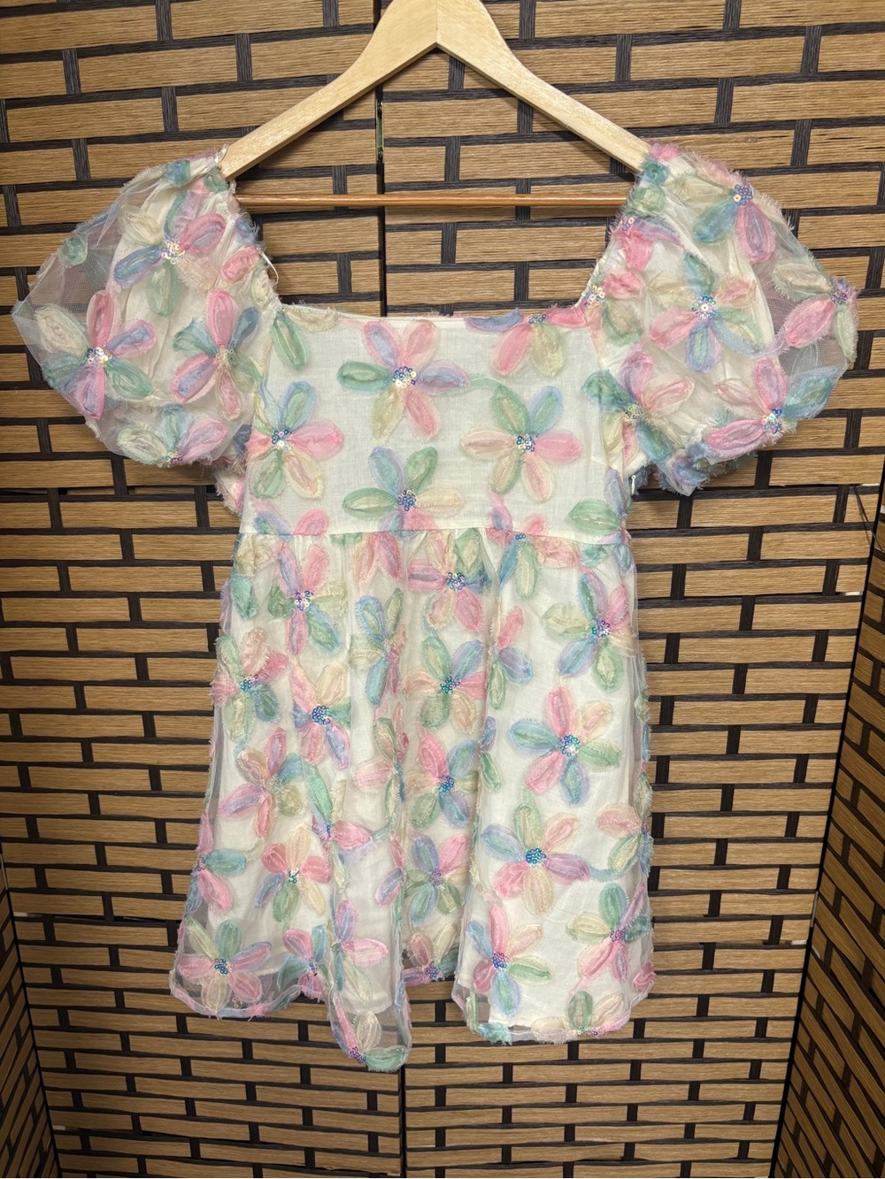 Umgee floral dress size large